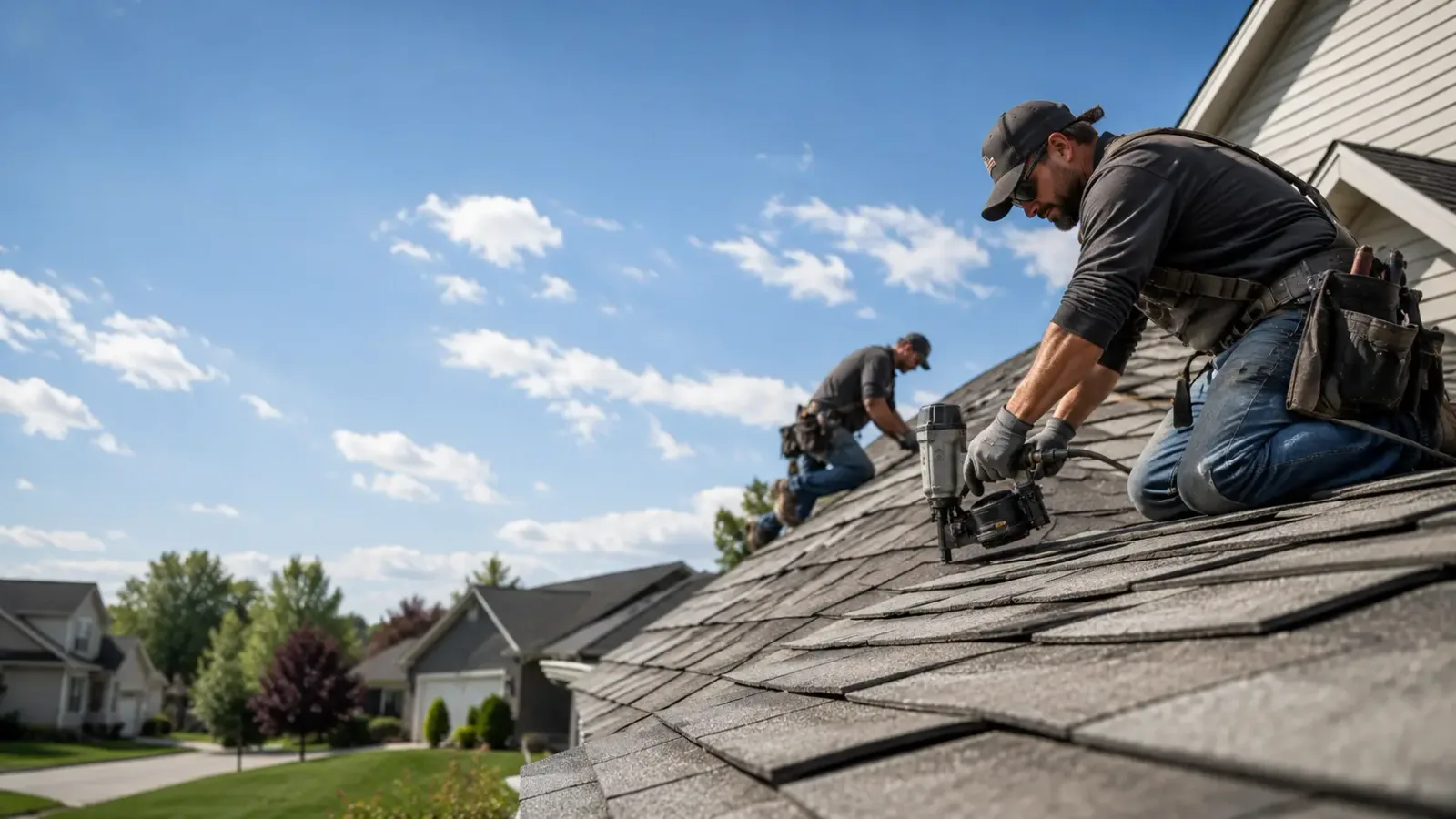 Storm Damage Roof Repair in Gilberts, IL near me